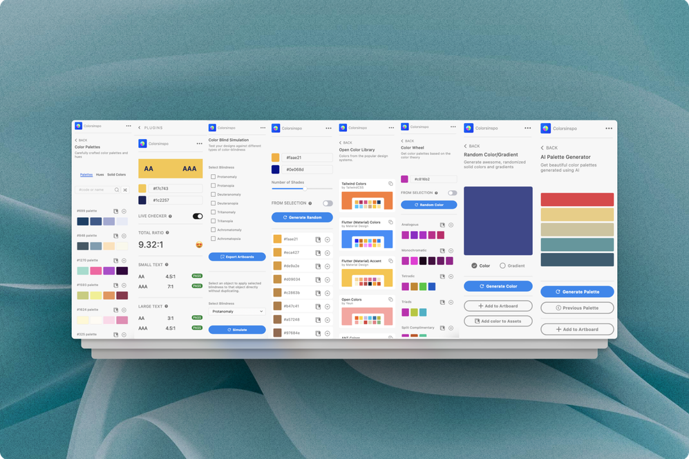 Colorsinspo For AdobeXD