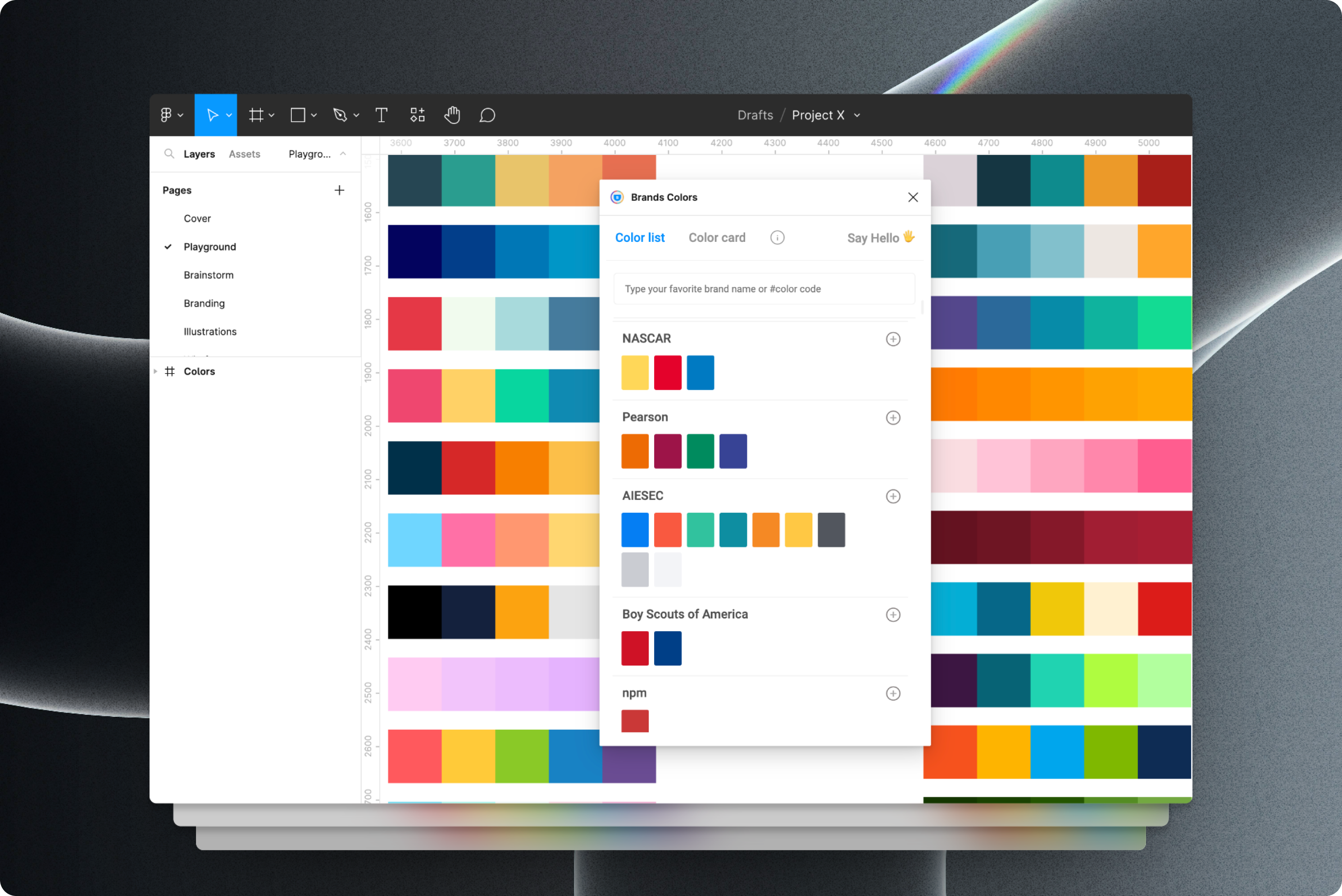 Brand Colors for Figma