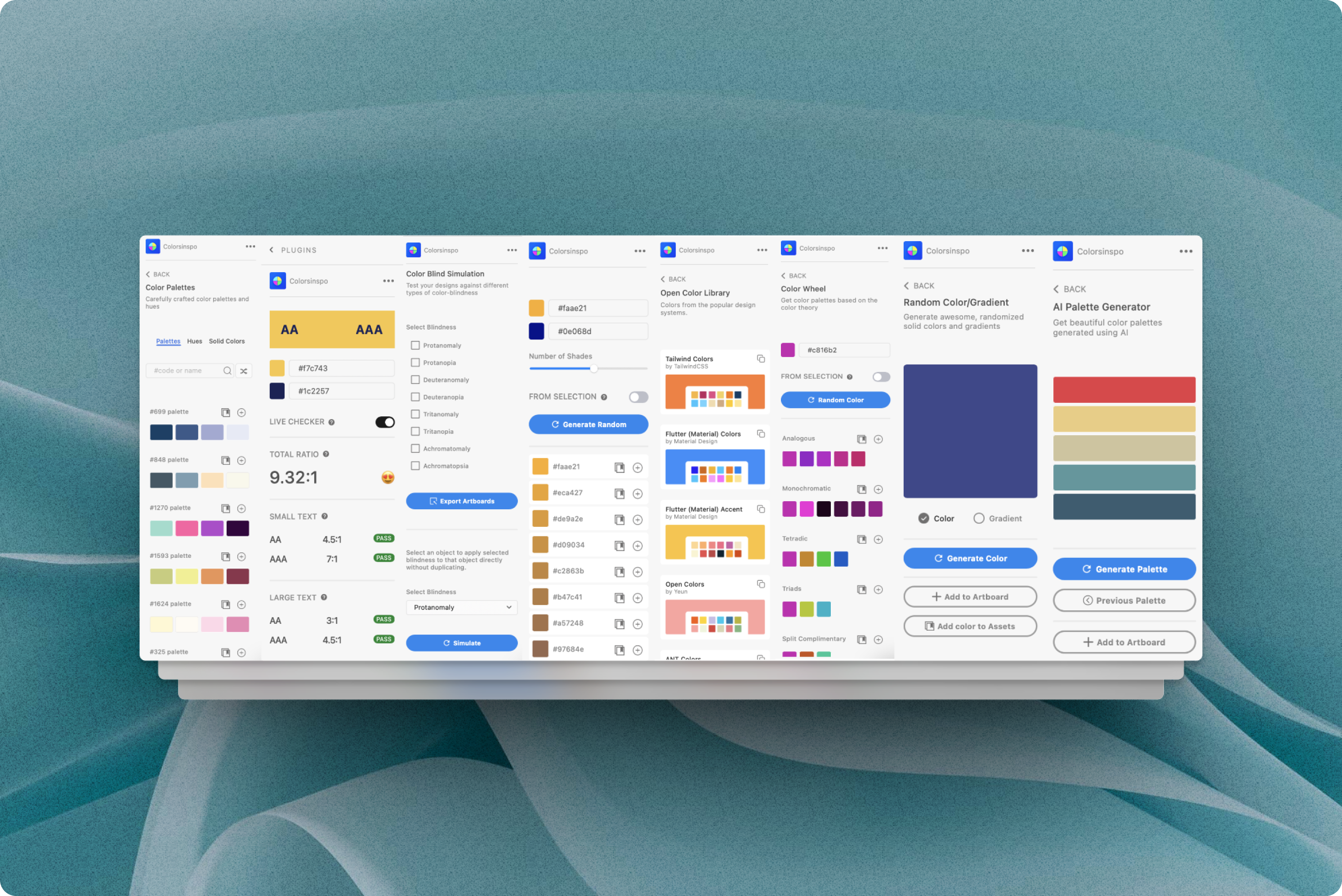Colorsinspo For AdobeXD